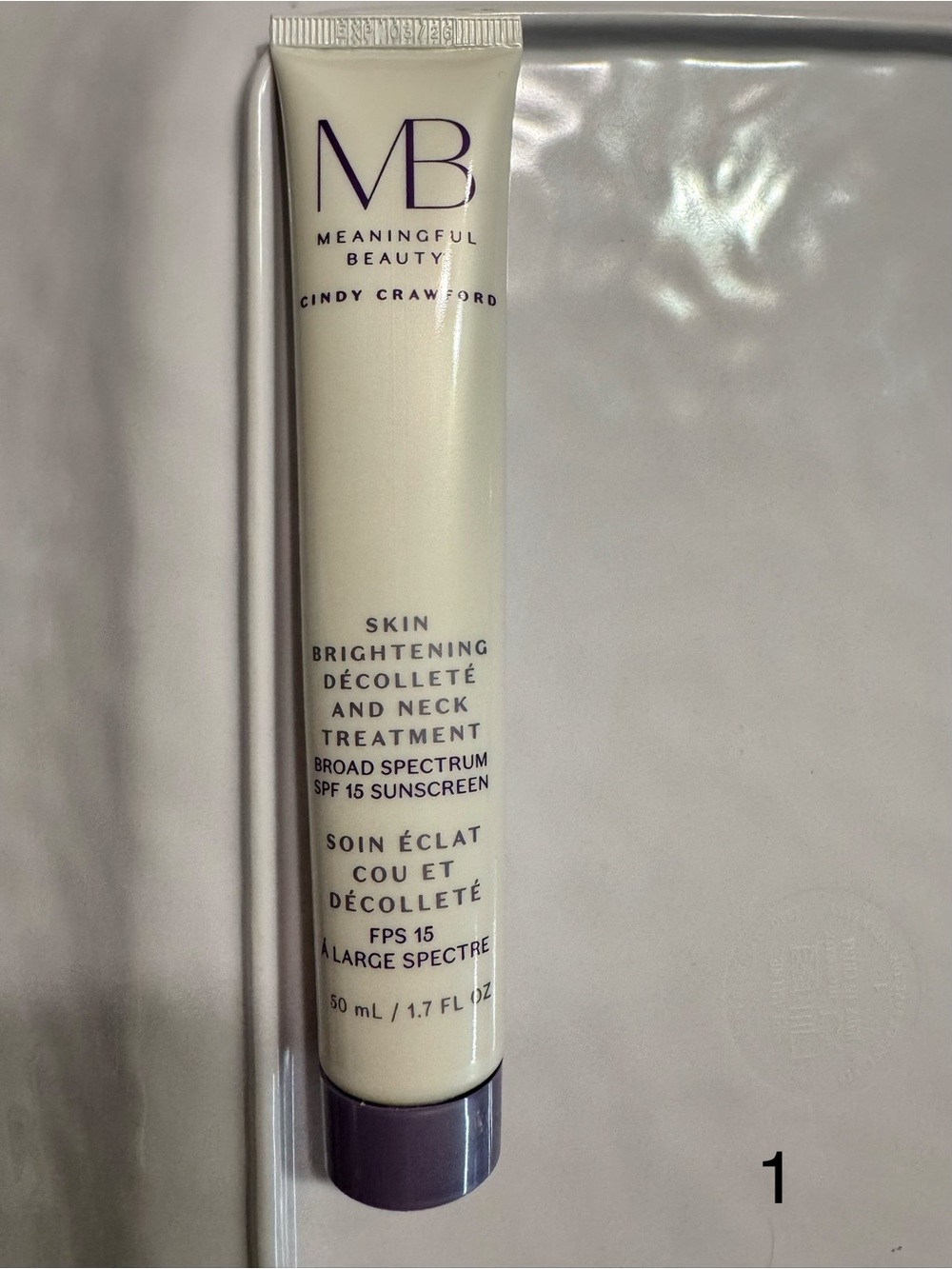 Meaningful Beauty Skin Brightening Décolleté and Neck Treatment - Cream